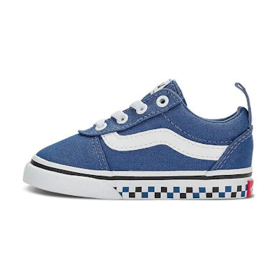 (TD) Vans Ward Slip-on Skate Shoes 'Blue White'