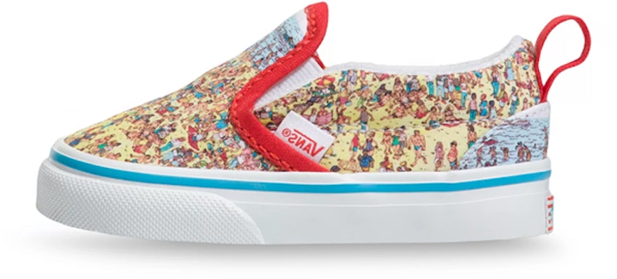(Toddler) Where's Waldo? x Vans Classic Slip-On 'Find Steve' VN0A34883WO Buy (Toddler) Where's Waldo? x Vans Classic Slip-On 'Find Steve' VN0A34883WO