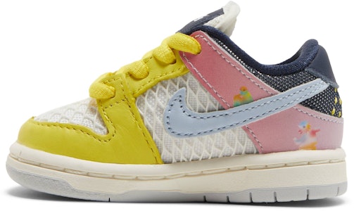 (TD) Xavier Schipani x Nike SB Dunk Low 'Be True - Kegembiraan Trans' DX9219-100 Lookbook (TD) Xavier Schipani x Nike SB Dunk Low 'Be True - Kegembiraan Trans' DX9219-100