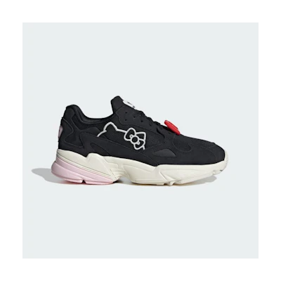 (W) Hello Kitty adidas Falcon 'Black Clear Pink'