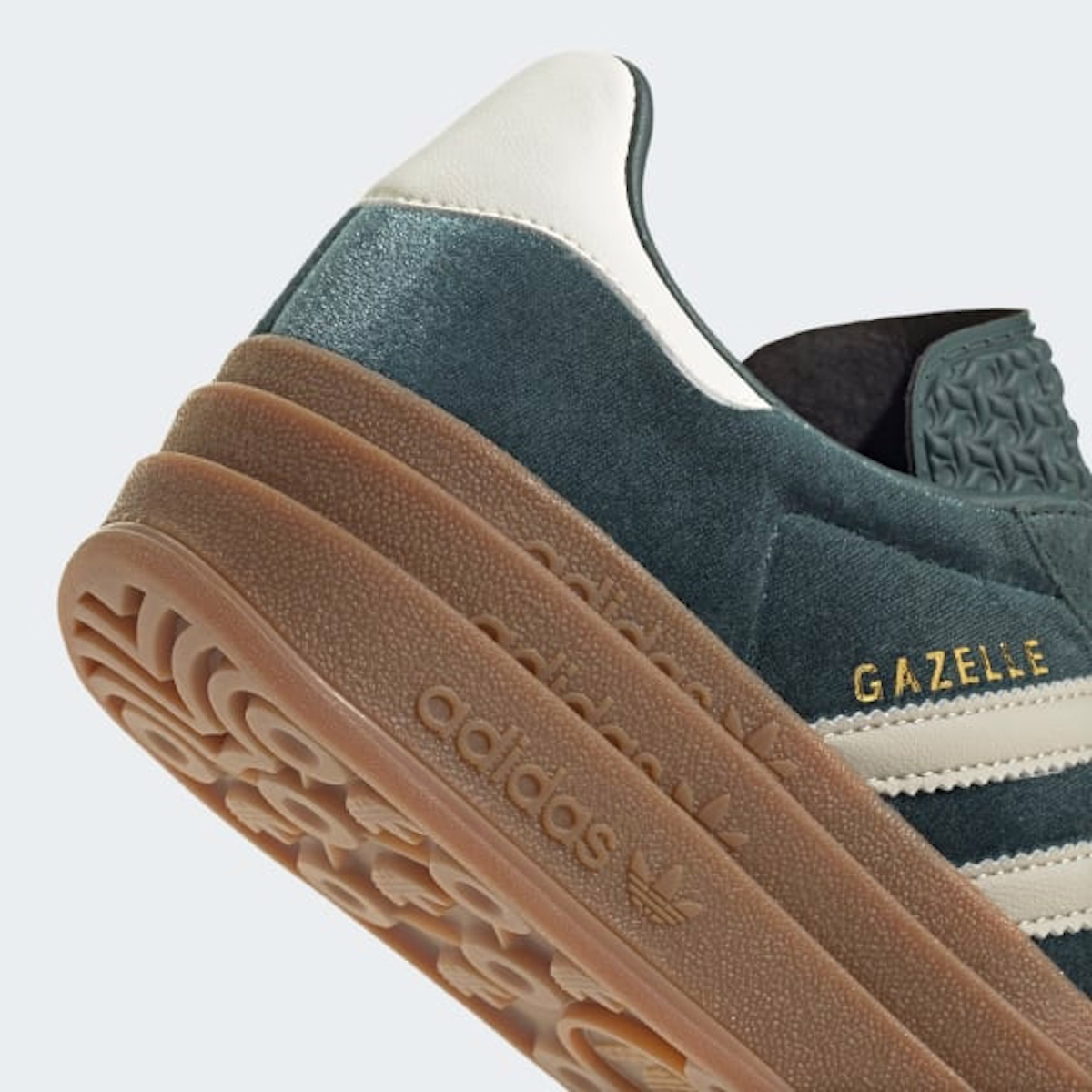 (Women) adidas Gazelle Bold 'Mineral Green Velvet'
