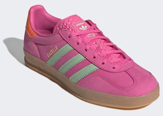 adidas Gazelle Indoor 'Semi Lucid Fuchsia Green' JI2718 Shop adidas Gazelle Indoor 'Semi Lucid Fuchsia Green' JI2718
