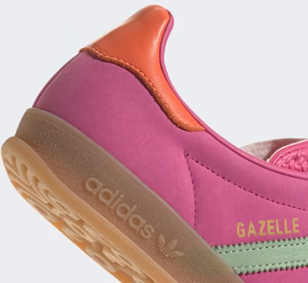 adidas Gazelle Indoor 'Semi Lucid Fuchsia Green' JI2718 1