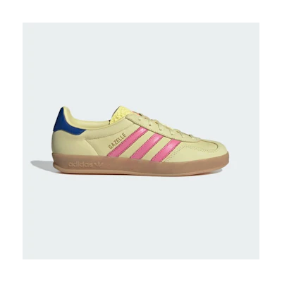 (W) adidas Gazelle Indoor 'Powder Yellow Lucid Pink'