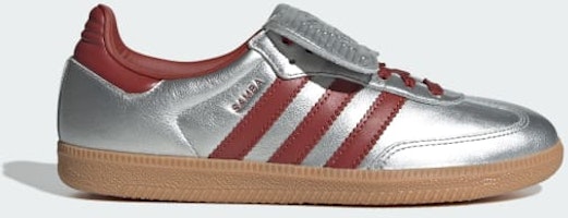 (Women) adidas Samba LT 'Silver Metallic Preloved Ruby' JH5707 (Women) adidas Samba LT 'Silver Metallic Preloved Ruby' JH5707
