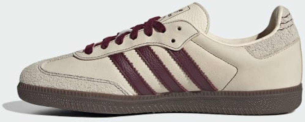 (Women) adidas Samba OG 'Wonder White Maroon' IG1987 Sizing (Women) adidas Samba OG 'Wonder White Maroon' IG1987
