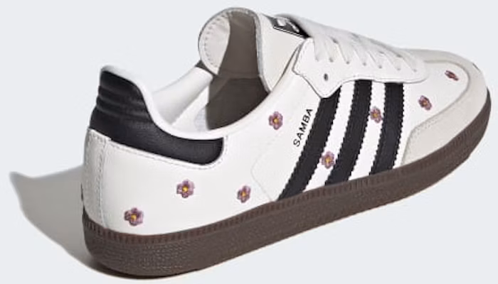 (Women) adidas Samba OG 'White Floral Embroidery' IF4398 Purchase (Women) adidas Samba OG 'White Floral Embroidery' IF4398