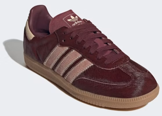 (Women) adidas Samba OG 'Pony Hair Pack - Maroon' JP5330 Shop (Women) adidas Samba OG 'Pony Hair Pack - Maroon' JP5330
