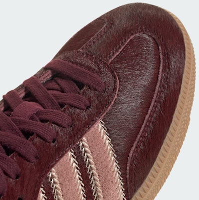 (Women) adidas Samba OG 'Pony Hair Pack - Maroon' JP5330 Cheap (Women) adidas Samba OG 'Pony Hair Pack - Maroon' JP5330