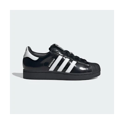 (W) adidas Superstar 2 'Black White Patent Leather'