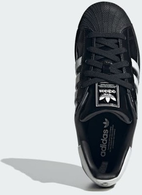 (Women) adidas Superstar 2 'Black White Patent Leather' JH7756 Lookbook (Women) adidas Superstar 2 'Black White Patent Leather' JH7756