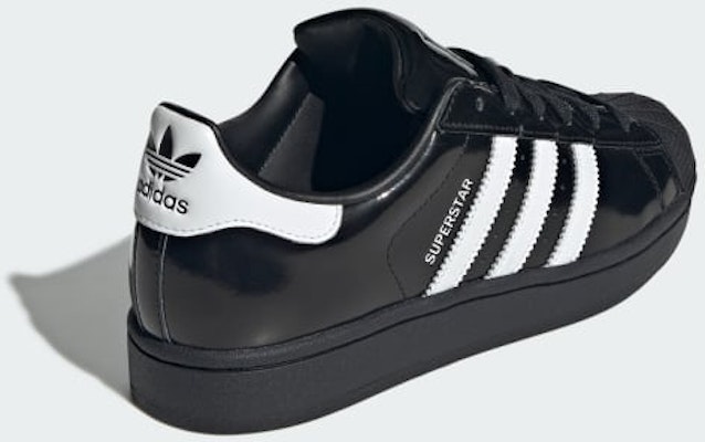 (Women) adidas Superstar 2 'Black White Patent Leather' JH7756 Details for (Women) adidas Superstar 2 'Black White Patent Leather' JH7756