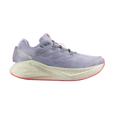(W) Salomon Women's Aero Glide 3 White/Calla Green/Almond Cream