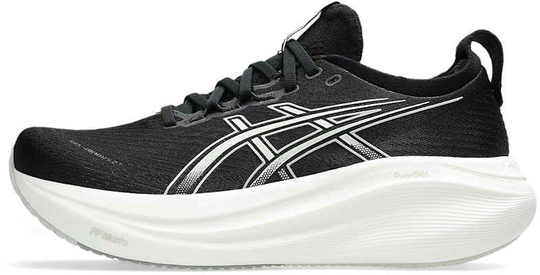 (Women) ASICS Gel Nimbus 27 Wide 'Black Lake Grey' 1012B752-002 Cheap (Women) ASICS Gel Nimbus 27 Wide 'Black Lake Grey' 1012B752-002