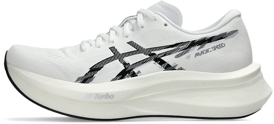 (Women) ASICS Magic Speed 4 White Black 1012B676-101 Cheap (Women) ASICS Magic Speed 4 White Black 1012B676-101