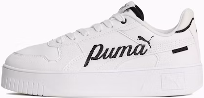 (Women) Puma Carina Street 'White Black' 400275-01 (Women) Puma Carina Street 'White Black' 400275-01
