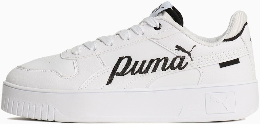 (Women) Puma Carina Street 'White Black' 400275-01 Buy (Women) Puma Carina Street 'White Black' 400275-01