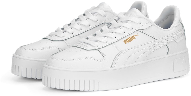 (Women) Puma Carina Street 'White Gold' 389390-01 Order (Women) Puma Carina Street 'White Gold' 389390-01