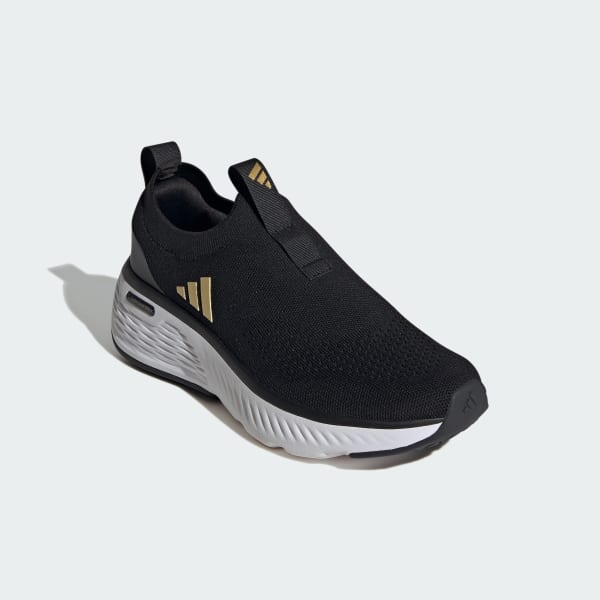 (W) adidas Cloudfoam Go Sock 'Black White Matte Gold' 圖 4