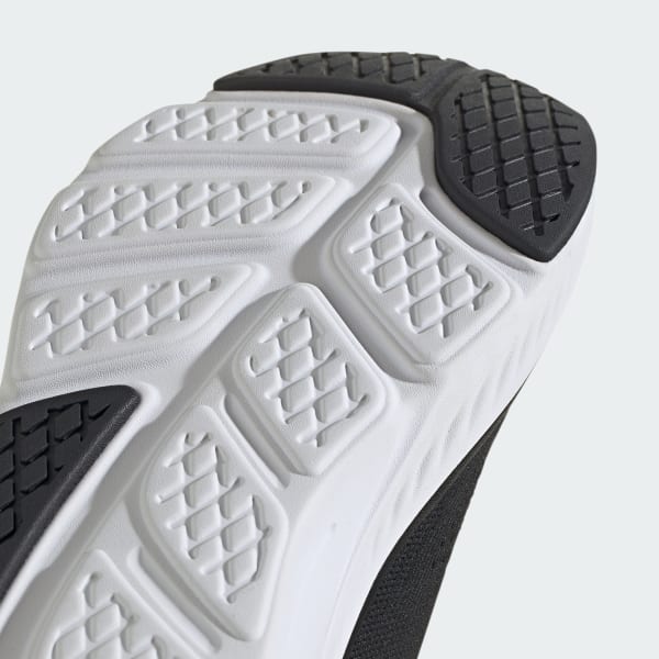 (W) adidas Cloudfoam Go Sock 'Black White Matte Gold' 圖 8