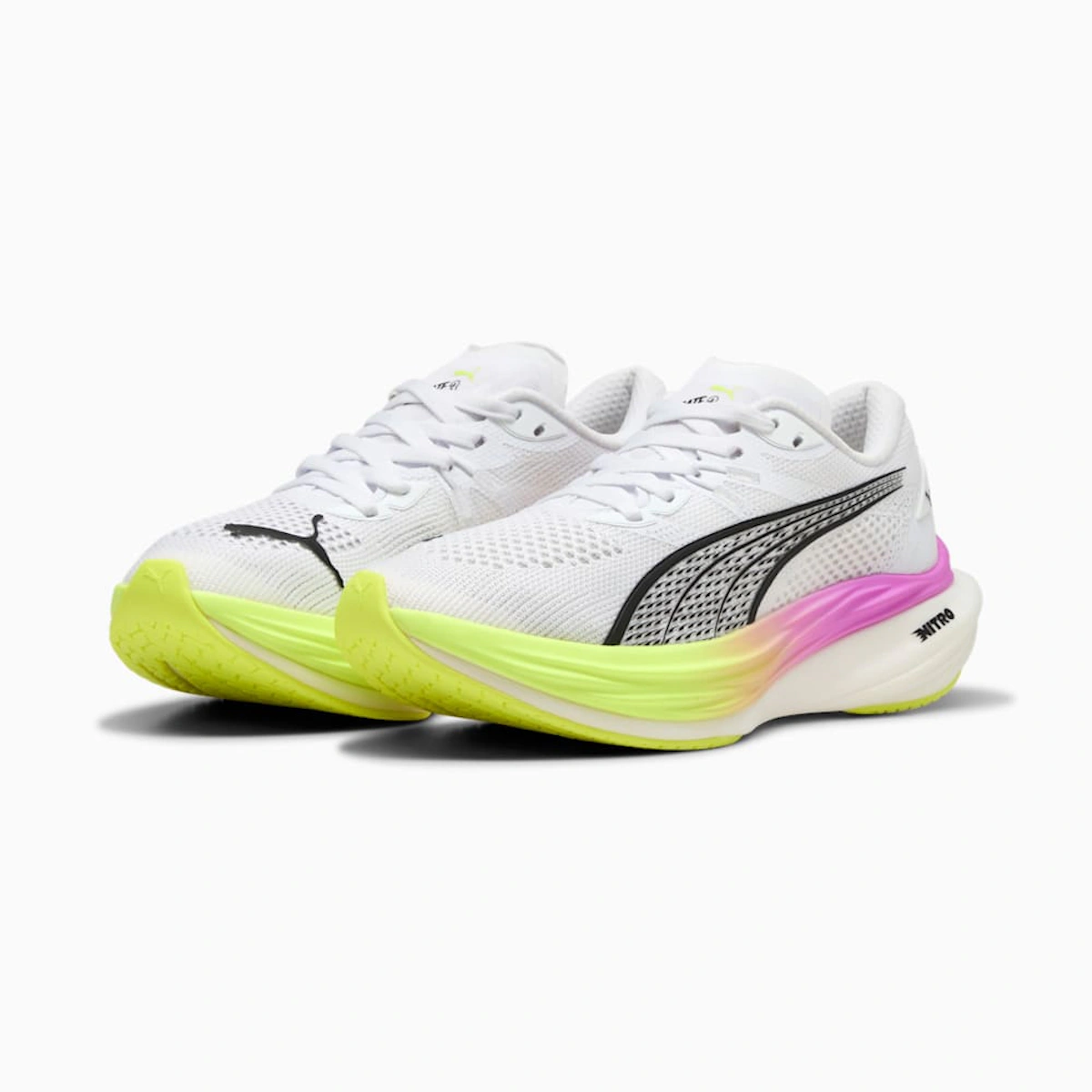 (Women) Puma Deviate Nitro 3 'White Pure Magenta'