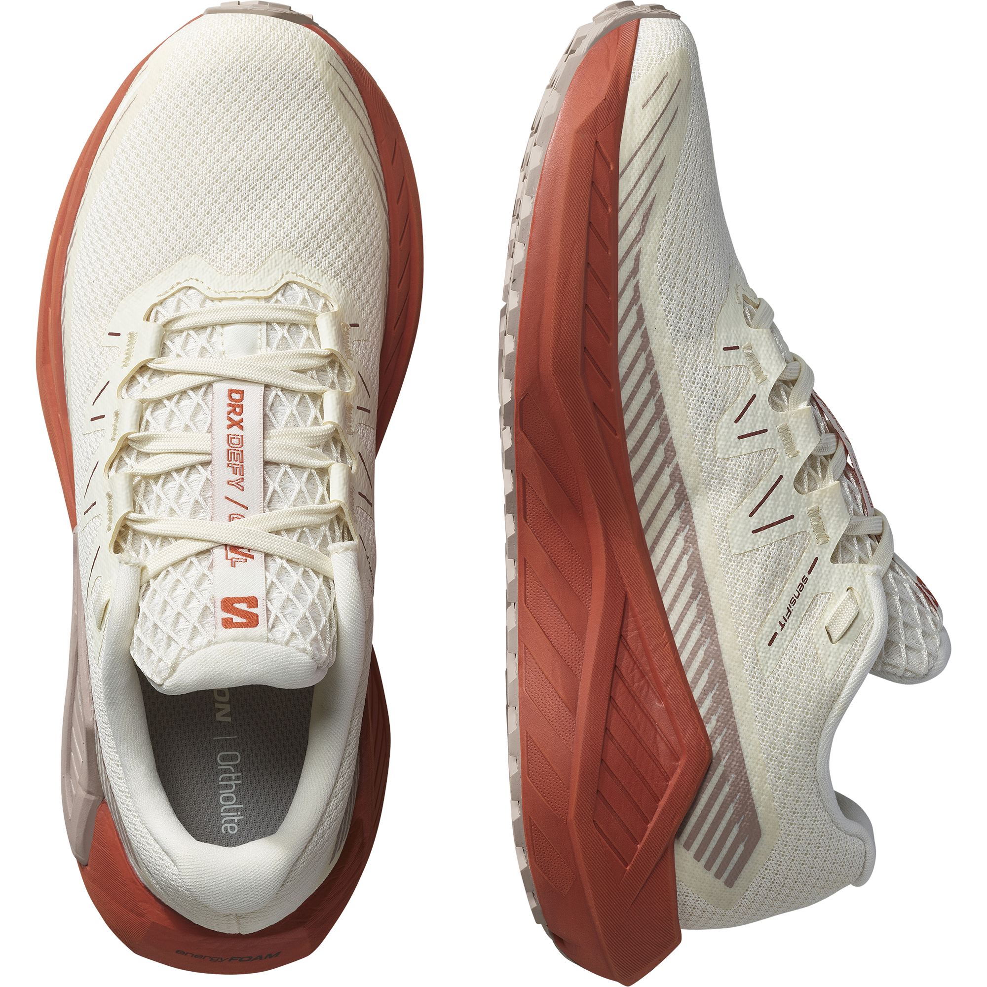 (W) Salomon DRX Defy Gravel W White/Alloy/Deep Lichen 圖 6