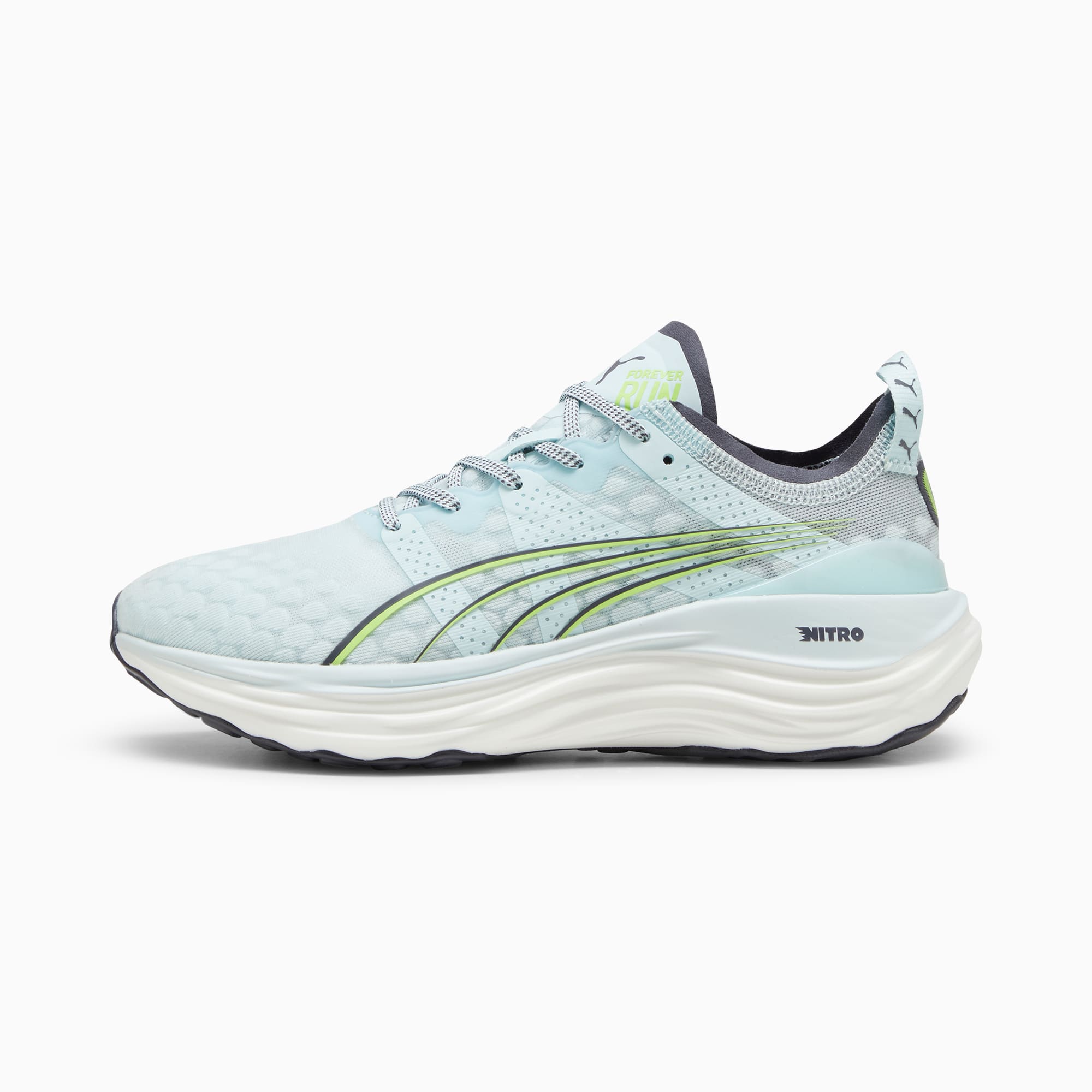 (Women) PUMA ForeverRun Nitro 'Nitro Blue Fizzy Apple' 377758-22