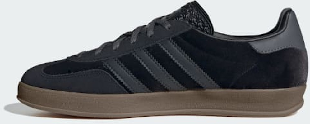 (Women) adidas Gazelle Indoor 'Black Carbon Velvet' JI2712 Details for (Women) adidas Gazelle Indoor 'Black Carbon Velvet' JI2712