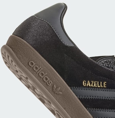 (Women) adidas Gazelle Indoor 'Black Carbon Velvet' JI2712 2