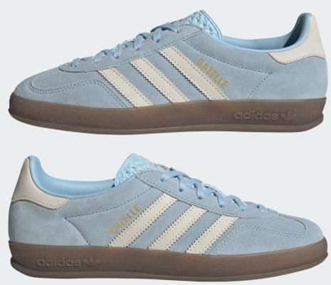 (Women) adidas Gazelle Indoor 'Clear Sky Gum' JI2717 Cheap (Women) adidas Gazelle Indoor 'Clear Sky Gum' JI2717