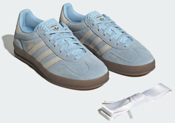 (Women) adidas Gazelle Indoor 'Clear Sky Gum' JI2717 1
