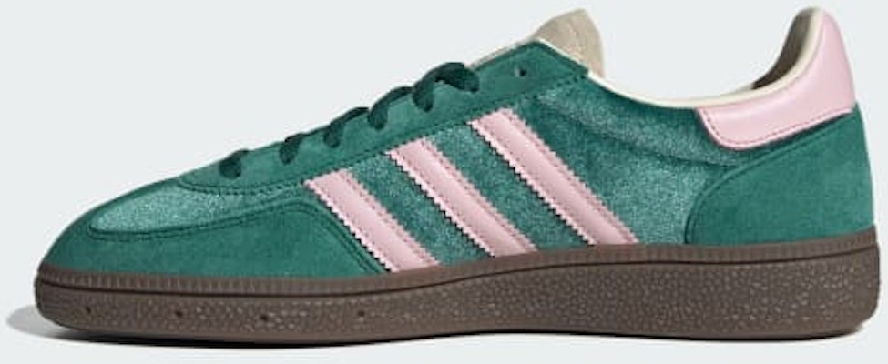 (Women) adidas Handball Spezial 'Collegiate Green Pink Velvet' JI2648 Details for (Women) adidas Handball Spezial 'Collegiate Green Pink Velvet' JI2648