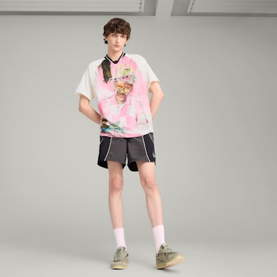 (W) インドア用 キッドスーパー ディストレスト スニーカー 402378-01 Lookbook (W) インドア用 キッドスーパー ディストレスト スニーカー 402378-01