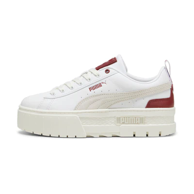 (W) Puma Mayze 'White Intense Red'