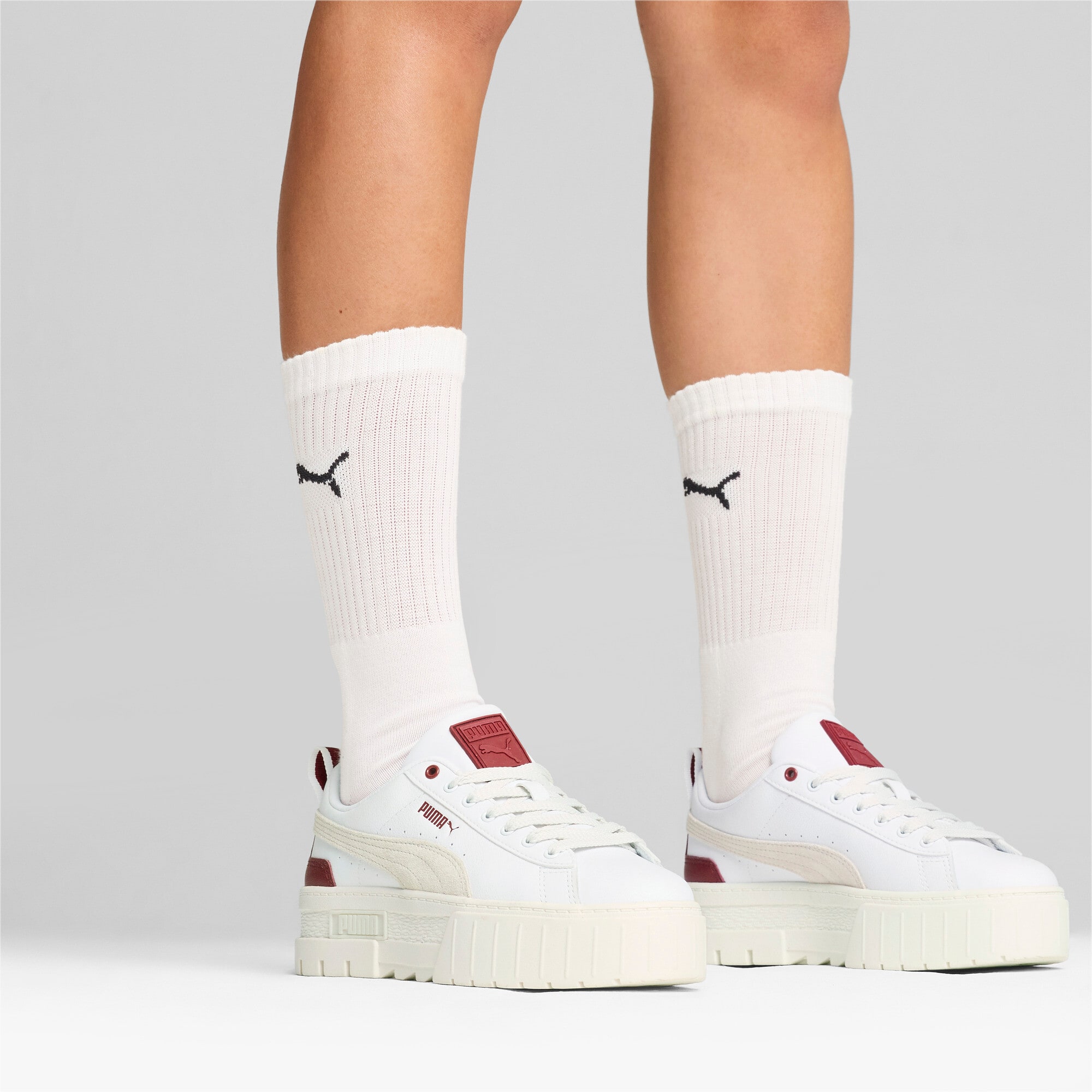 (W) Puma Mayze 'White Intense Red' 圖 2