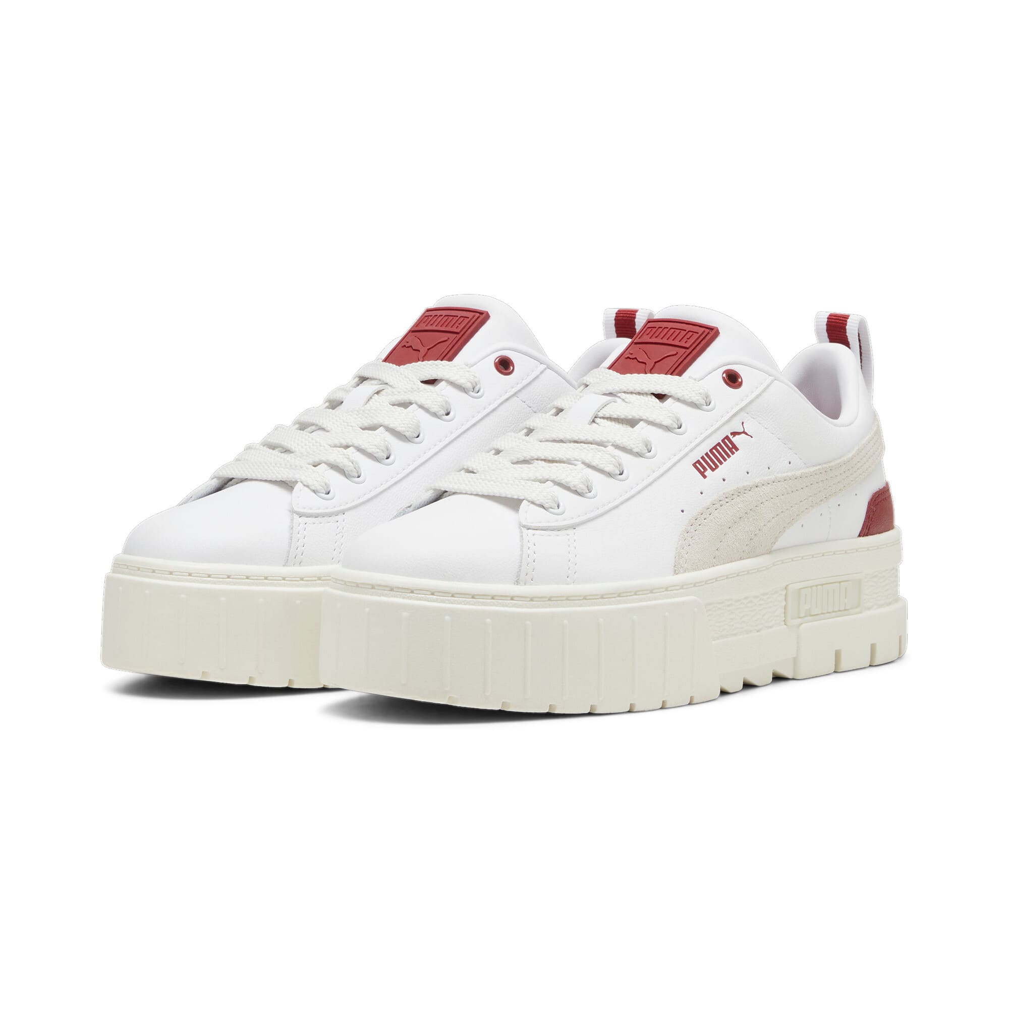 (W) Puma Mayze 'White Intense Red' 圖 4