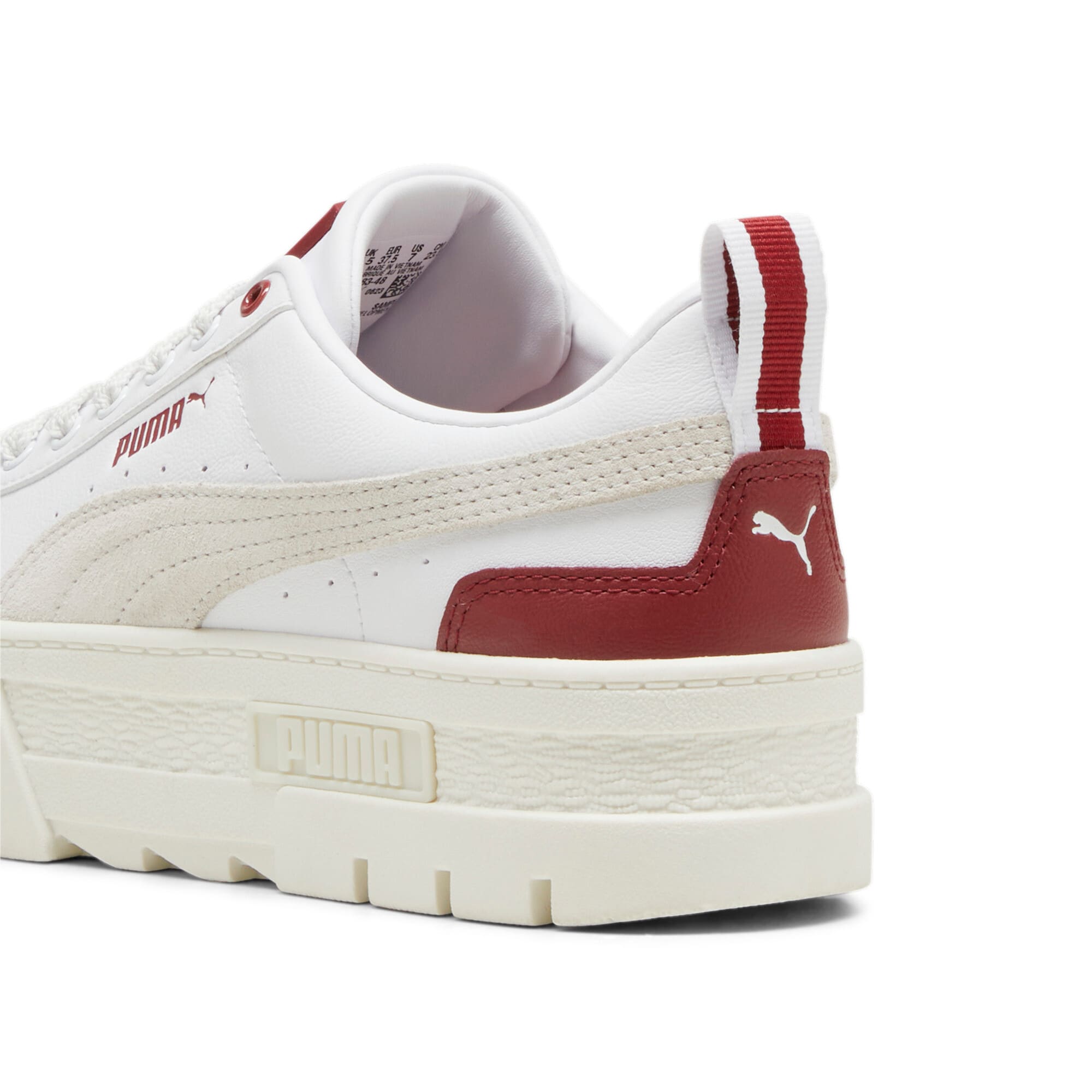 (W) Puma Mayze 'White Intense Red' 圖 5