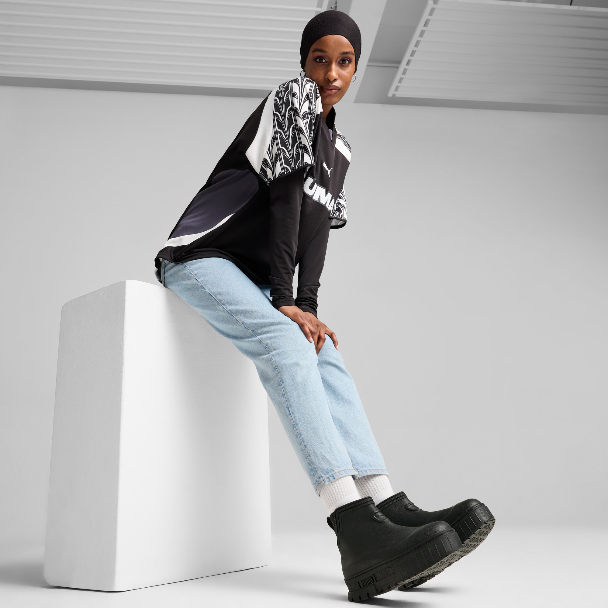 Lookbook (W) 迷宮女士雨靴 397732-02