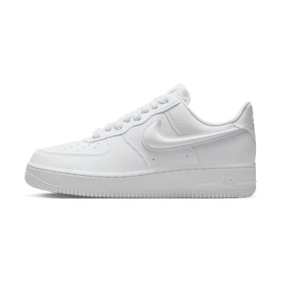 (W) Nike Air Force 1 '07 'White Puffy Swoosh'