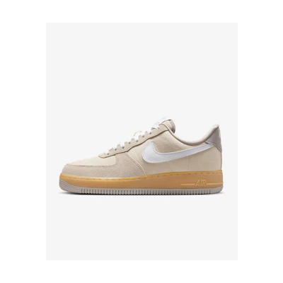 (W) Nike Air Force 1 '07 'Light Khaki College Grey Gum'