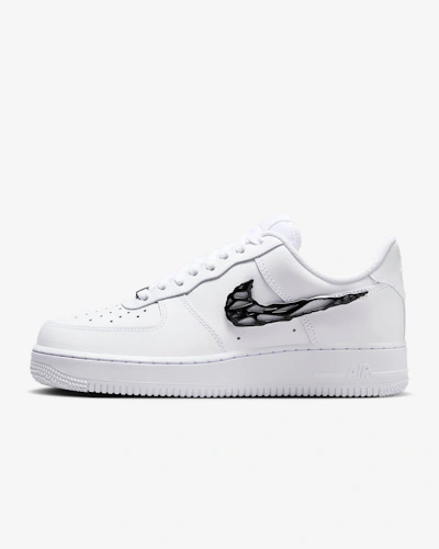 (Women) Nike Air Force 1 '07 LX 'Molten Metal Swoosh Pack - Black'