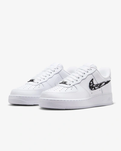 (Women) Nike Air Force 1 '07 LX 'Molten Metal Swoosh Pack - Black'