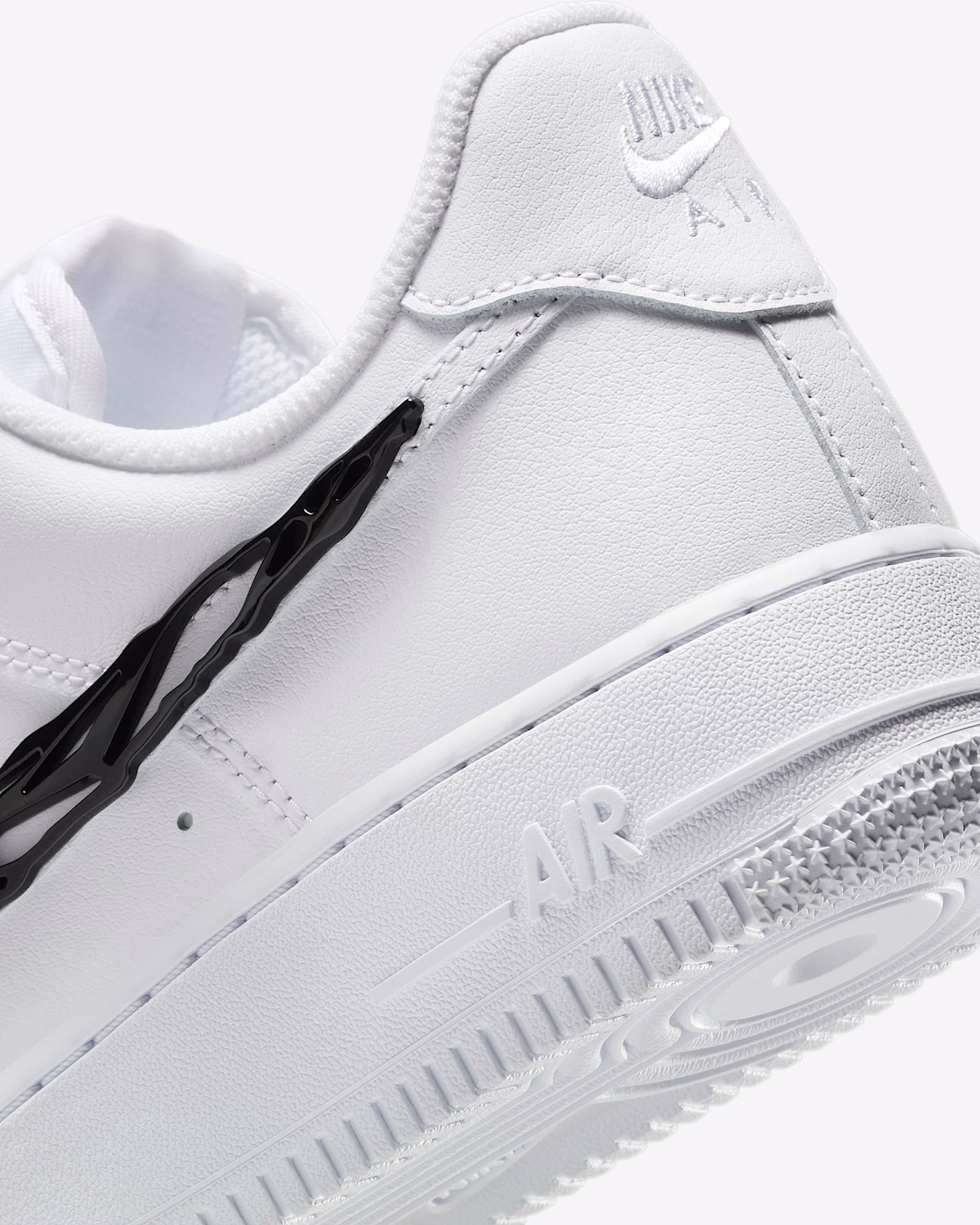 (Women) Nike Air Force 1 '07 LX 'Molten Metal Swoosh Pack - Black'