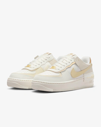 (Women) Nike Air Force 1 Shadow 'Sail Metallic Gold'