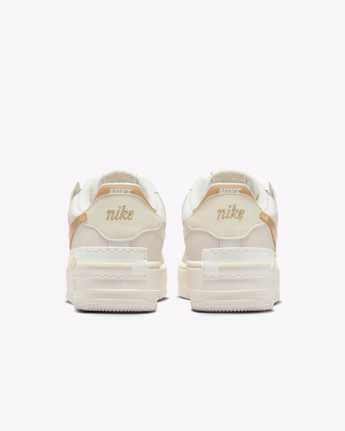 (Women) Nike Air Force 1 Shadow 'Sail Metallic Gold'