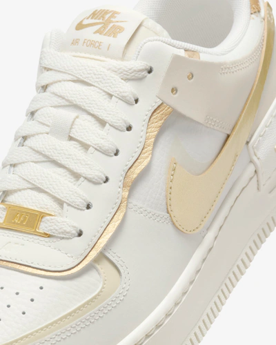 (Women) Nike Air Force 1 Shadow 'Sail Metallic Gold'