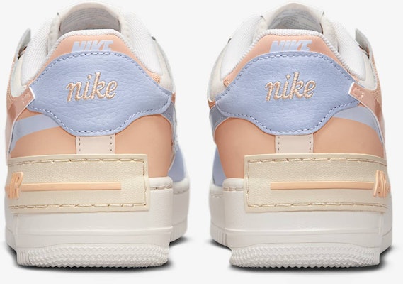 (Women) Nike Air Force 1 Shadow 'Sail Ghost Pale Vanilla' DZ1847-114 Details for (Women) Nike Air Force 1 Shadow 'Sail Ghost Pale Vanilla' DZ1847-114
