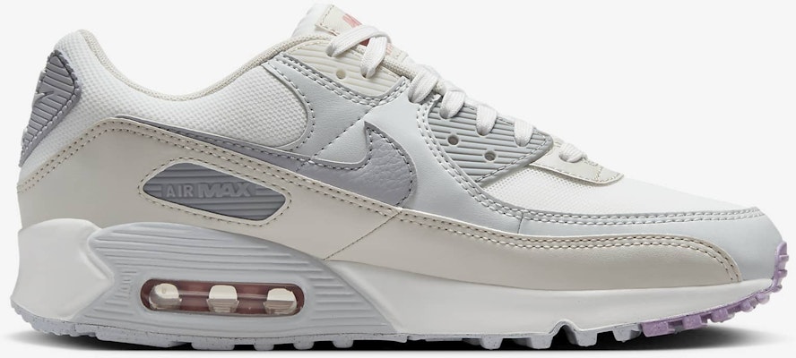 (Women) Nike Air Max 90 'Pure Platinum Beyond Pink' DH8010-107 Lookbook (Women) Nike Air Max 90 'Pure Platinum Beyond Pink' DH8010-107