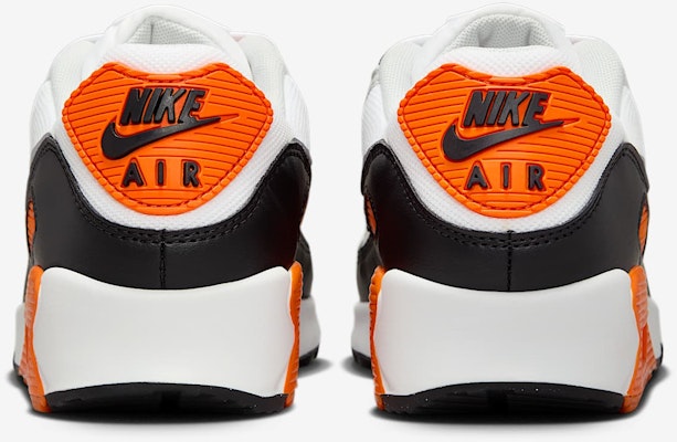 (Women) Nike Air Max 90 'Safety Orange' DH8010-108 Details for (Women) Nike Air Max 90 'Safety Orange' DH8010-108