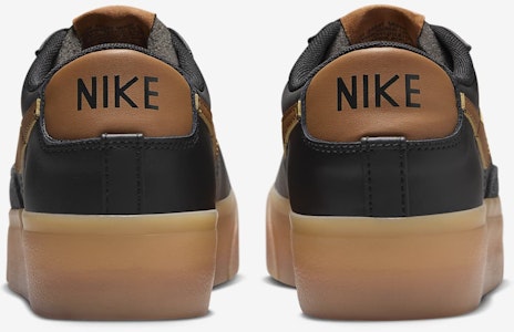 (W) Nike Blazer Low Platform Wanita DJ0292-003 Details for (W) Nike Blazer Low Platform Wanita DJ0292-003